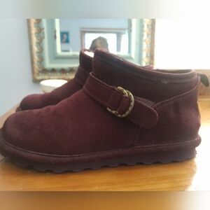 Womens Bear Paw Booties